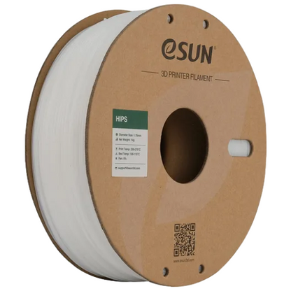 eSUN HIPS 3D PRINTING FILAMENT NATURAL, 1.75MM, NET WEIGHT-1KG