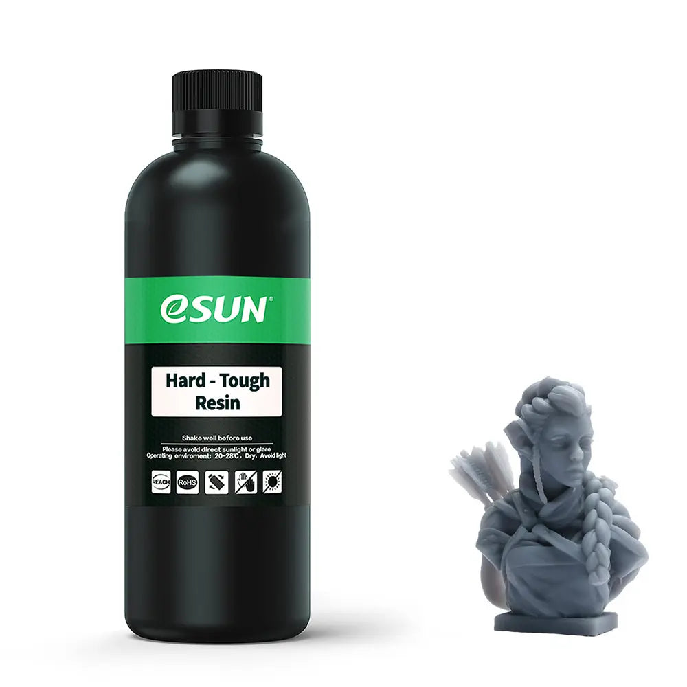 ESUN HARD-TOUGH RESIN, GREY, 0.5KG