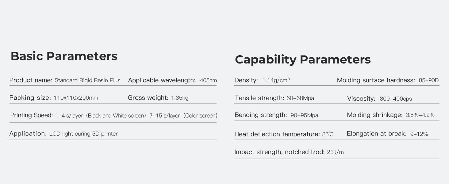 Creality Standard Resin 1 KG Skin