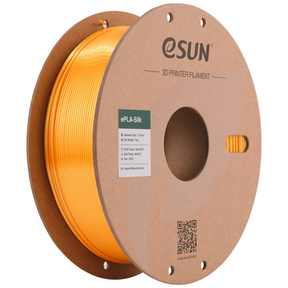 eSUN Silk PLA 3D Printing Filament Dark Yellow,1.75mm, Net Weight-1kg