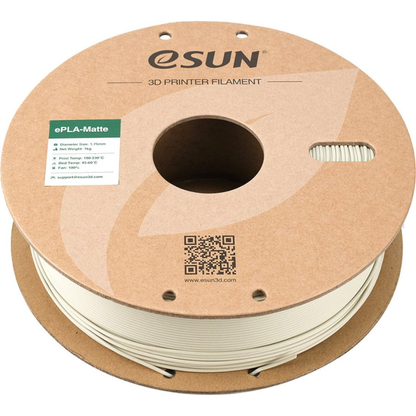 eSUN ePLA Matte 3D Printing Filament Light Khaki,1.75mm, Net Weight-1kg