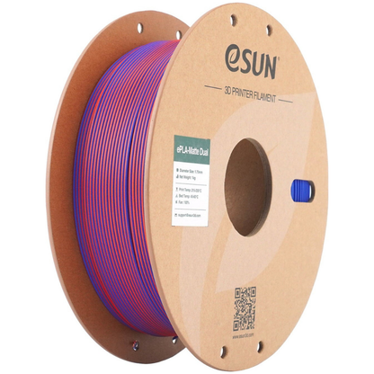 eSUN ePLA Matte 3D Printing Filament Red Blue,1.75mm, Net Weight-1kg