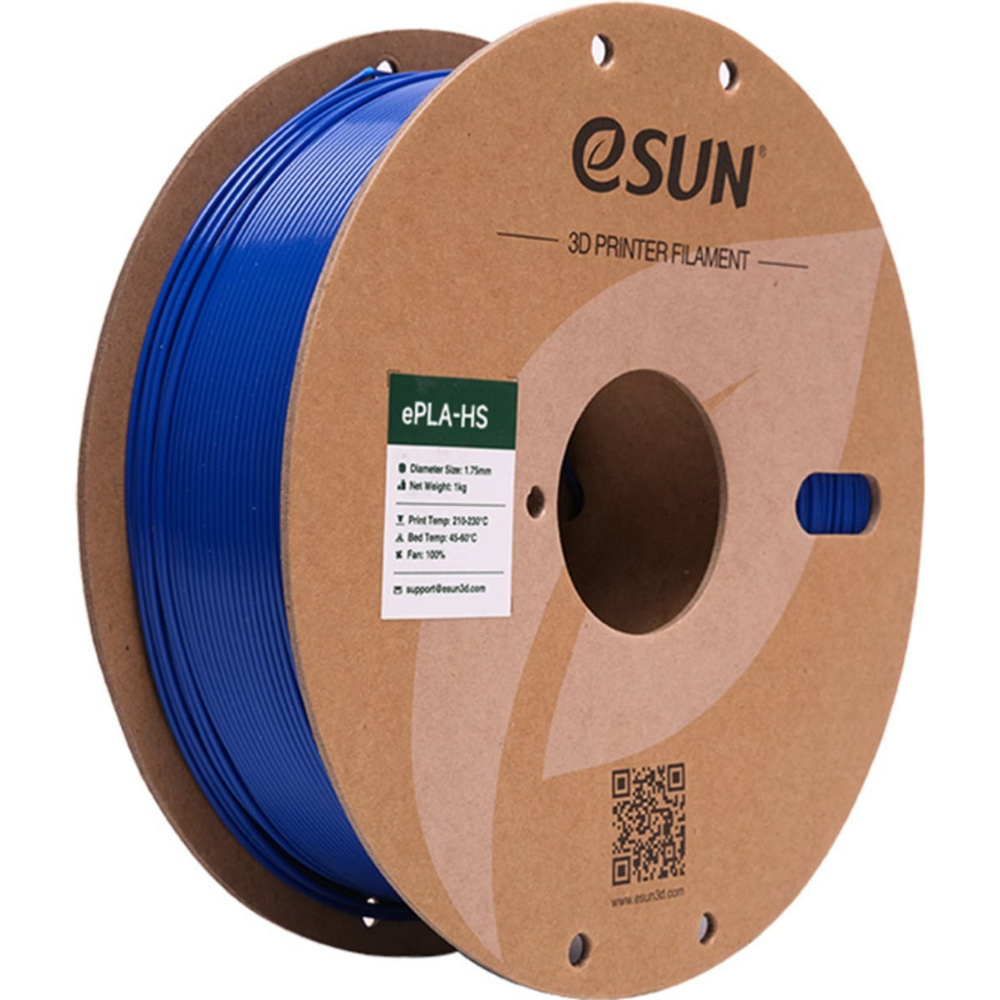 eSUN ePLA+HS 3D Printing Filament Blue,1.75mm, Net Weight-1kg