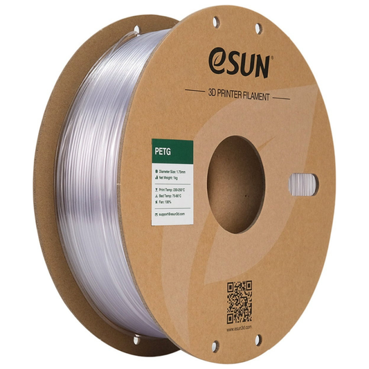 eSUN PETG 3D Printing Filament Natural, 1.75mm, Net Weight-1kg 3D Filaments