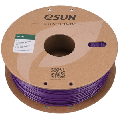 eSUN PETG 3D Printing Filament Solid Purple, 1.75mm, Net Weight-1kg