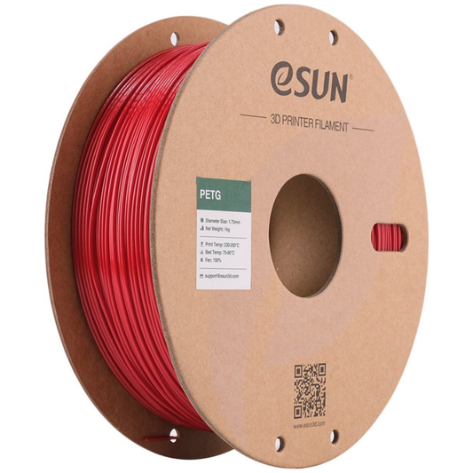 eSUN PETG 3D Printing Filament  Fire Rngine Red, 1.75mm, Net Weight-1kg 3D Filaments