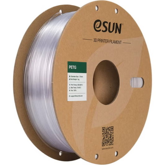 eSUN PETG 3D Printing Filament Translucent Grey,1.75mm, Net Weight-1kg 3D Filaments
