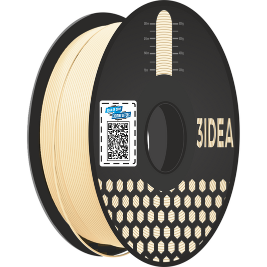 3idea PLA 3D Printing Filaments Natural 1.75mm,Net Weight-1kg 3D Filaments