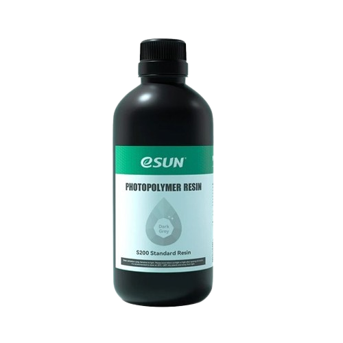 ESUN S200 STANDARD RESIN, DARK GREY, 0.5KG