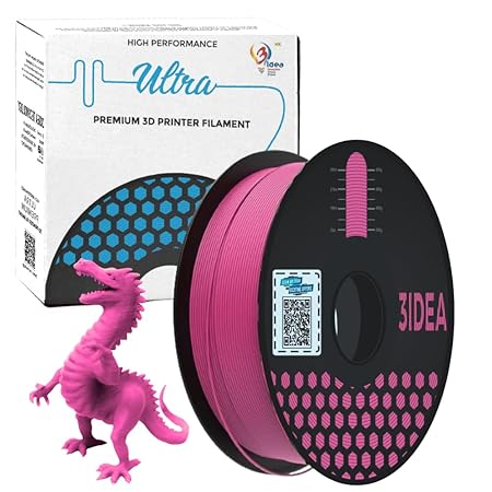 3Idea NX (Next Gen)-PLA Ultra Premium 3D Printing Filament, Magenta 1.75mm, Net Weight-1kg