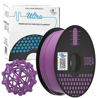 3Idea NX (Next Gen)-PLA Ultra Premium 3D Printing Filament, Purple 1.75mm, Net Weight-1kg