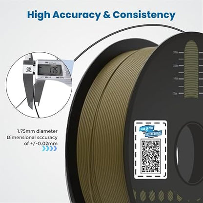 3Idea NX (Next Gen)-PLA Ultra Premium 3D Printing Filament, Khakhi 1.75mm, Net Weight-1kg