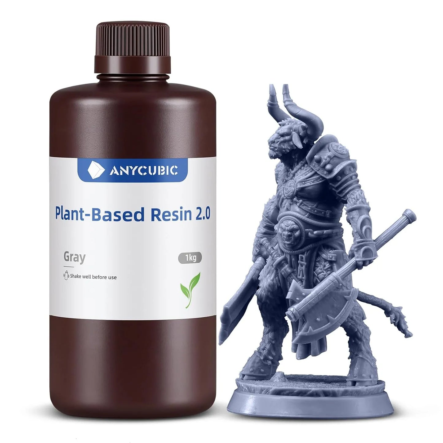 Anycubic Plant-Based Resin 2.0 (Grey) 1kg