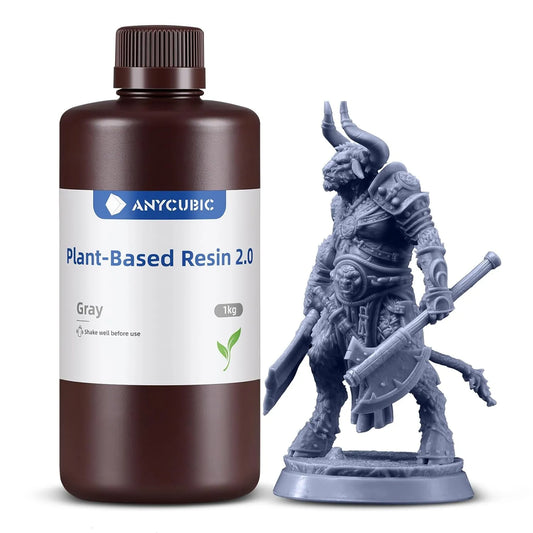 Anycubic Plant-Based Resin 2.0 (Grey) 1kg