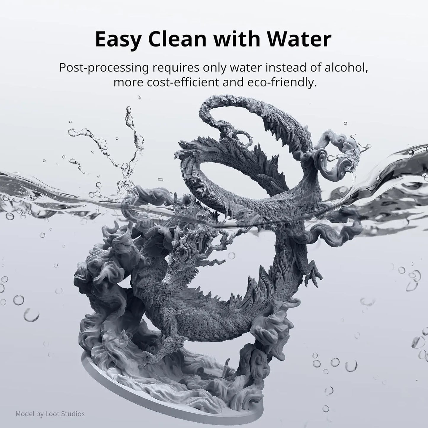 Anycubic Water-Wash Resin 2.0 (Grey) 1kg