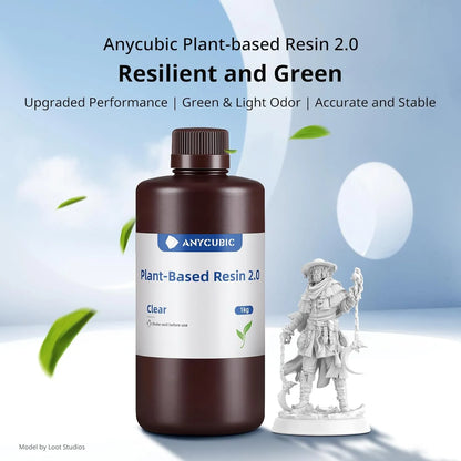 Anycubic Plant-Based Resin 2.0 (White) 1kg